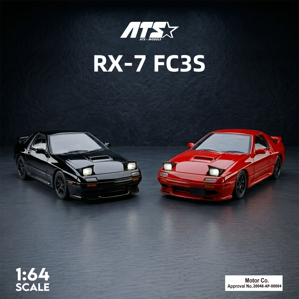 Die Cast Car 1 64 - ATS 1:64 Scale RX-7 FC3S Diecast